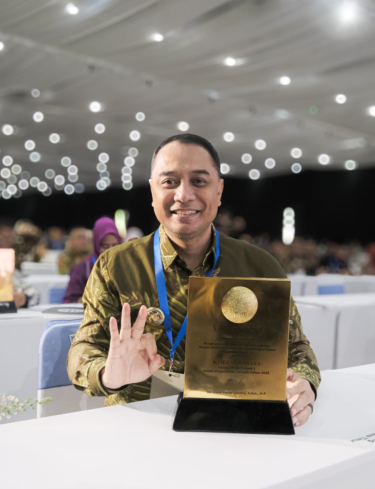 Kalahkan Balikpapan dan Ciamis, Surabaya Jadi Barometer Kota Resik se-Indonesia