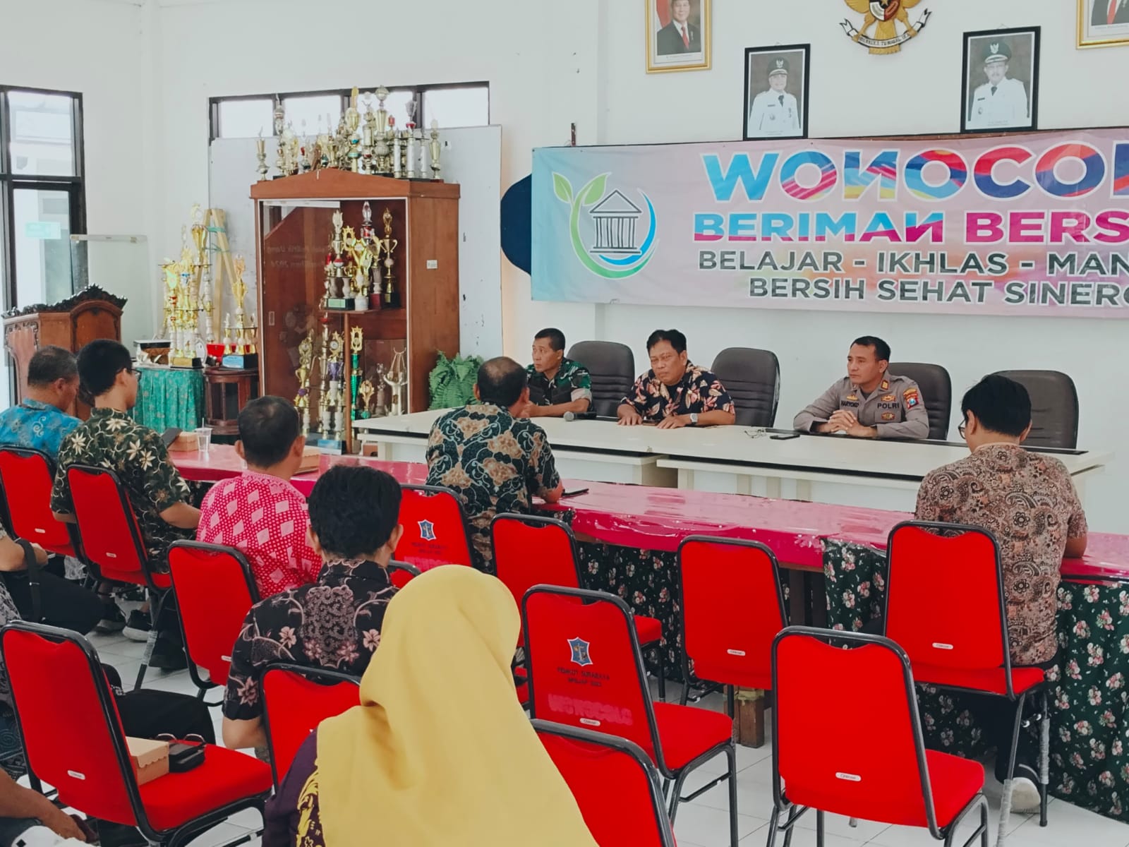 Polsek Wonocolo Matangkan Strategi Amankan Pilkada 2024