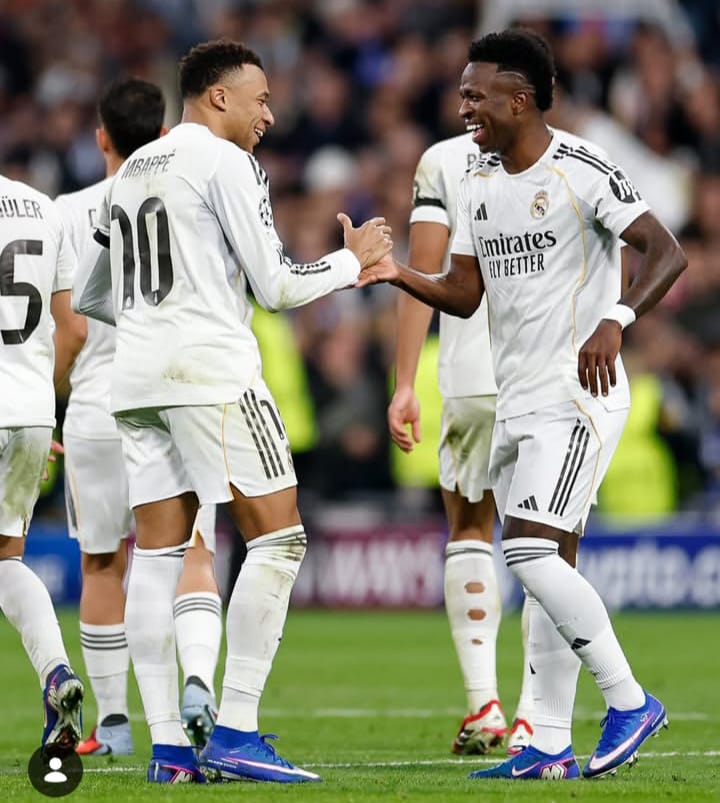 Mbappe Menggila, Real Madrid Hancurkan AS Monaco 6-1 di Bernabeu