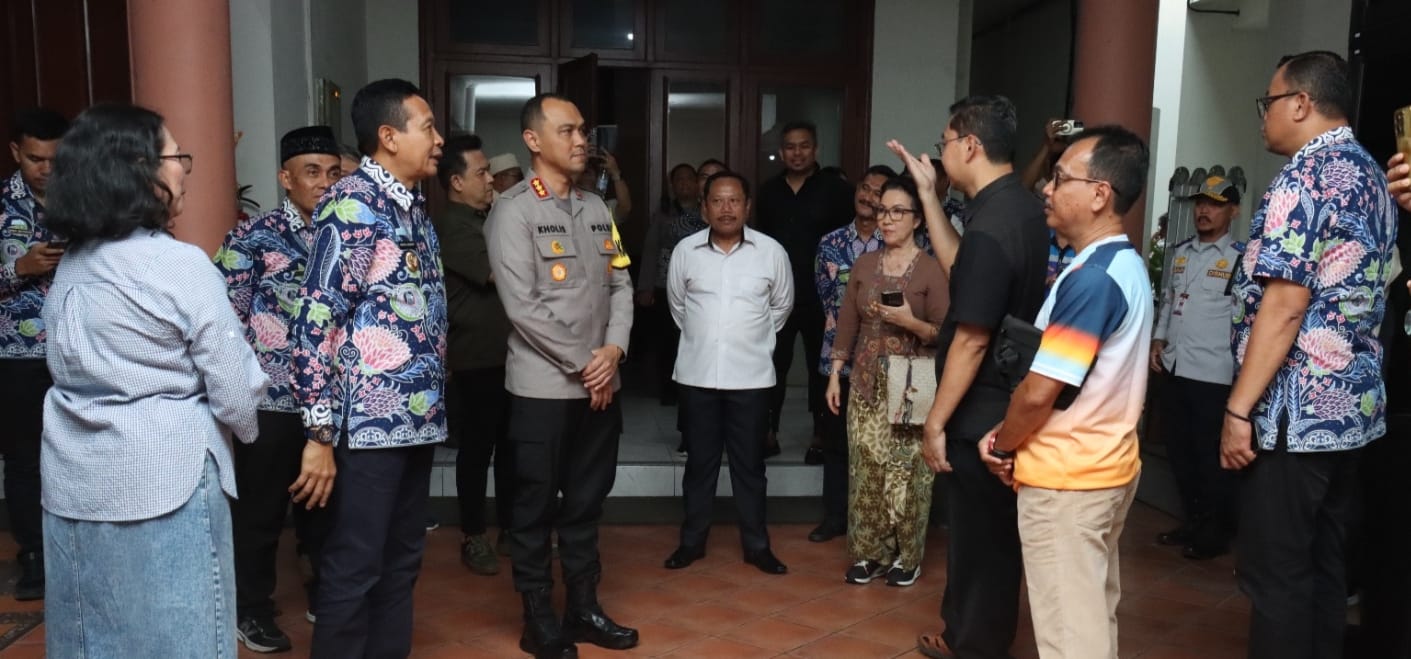 Harlah 1 Abad NU, Wali Kota Bersama Kapolresta Malang Kota 'Sapa Gereja'