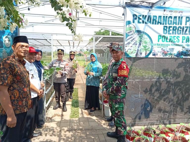 Polda Jatim Asistensi Program Kampung Tangguh Semeru di Wonorejo Pasuruan
