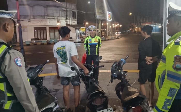 Antisipasi Balap Liar, Satlantas Polres Ngawi Lakukan Tindakan Tegas