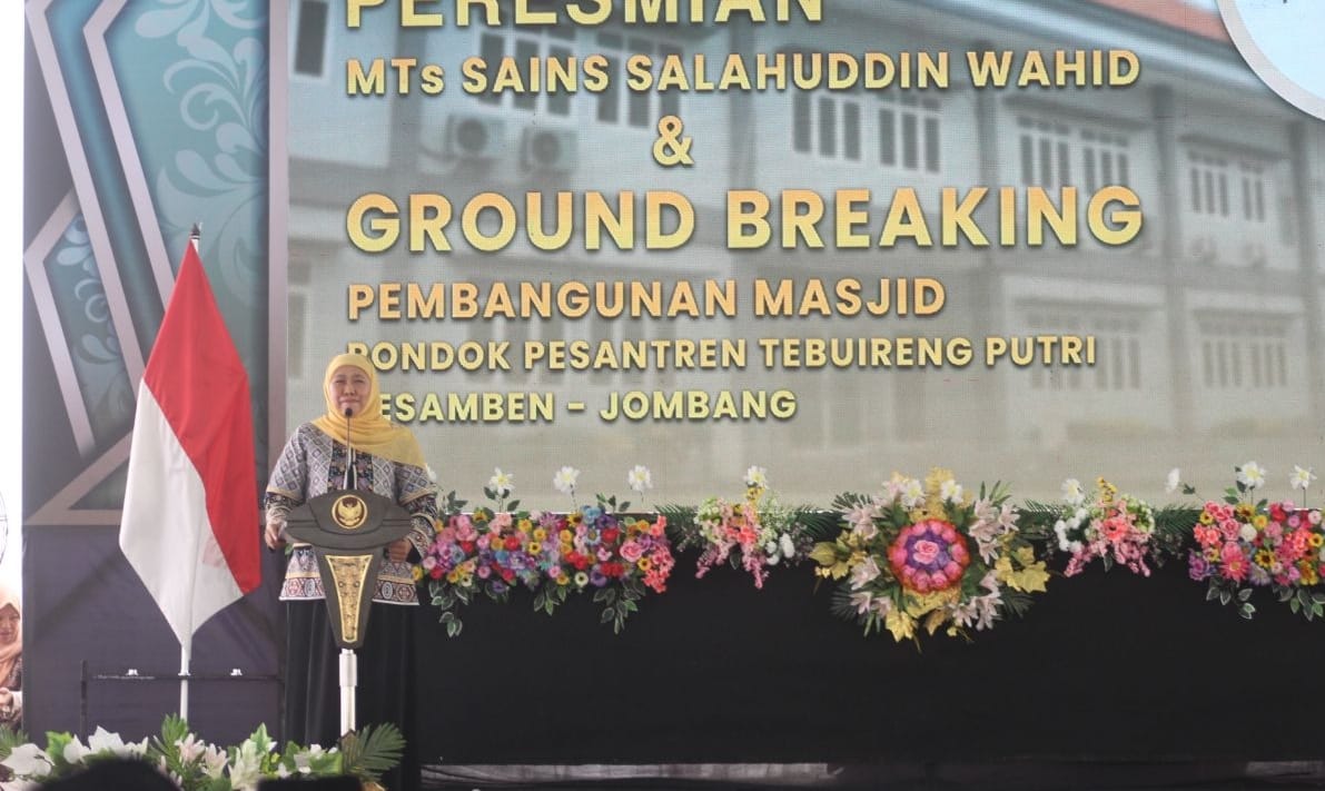 MTs Sains Salahuddin Wahid Tebuireng Jombang Diresmikan Gubernur Jatim