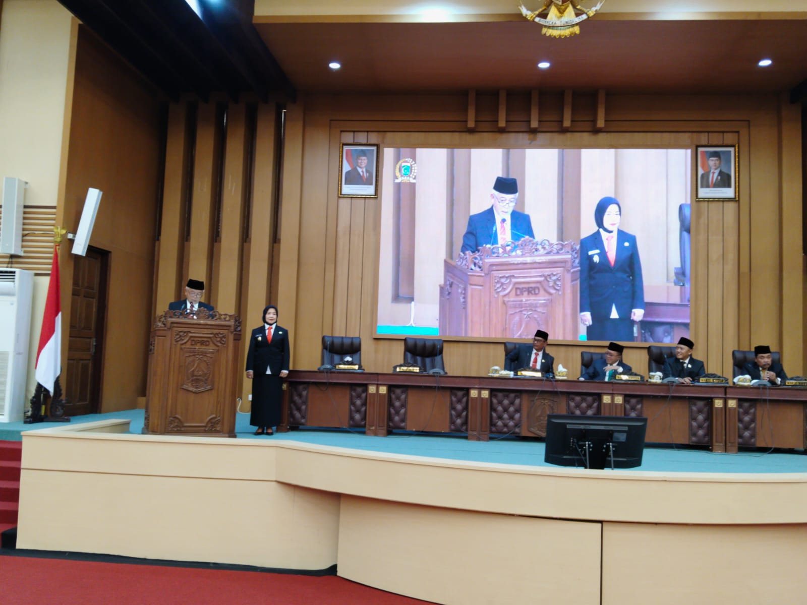 Rapat Paripurna DPRD Kabupaten Malang, Bupati Sanusi Sampaikan Visi Misi