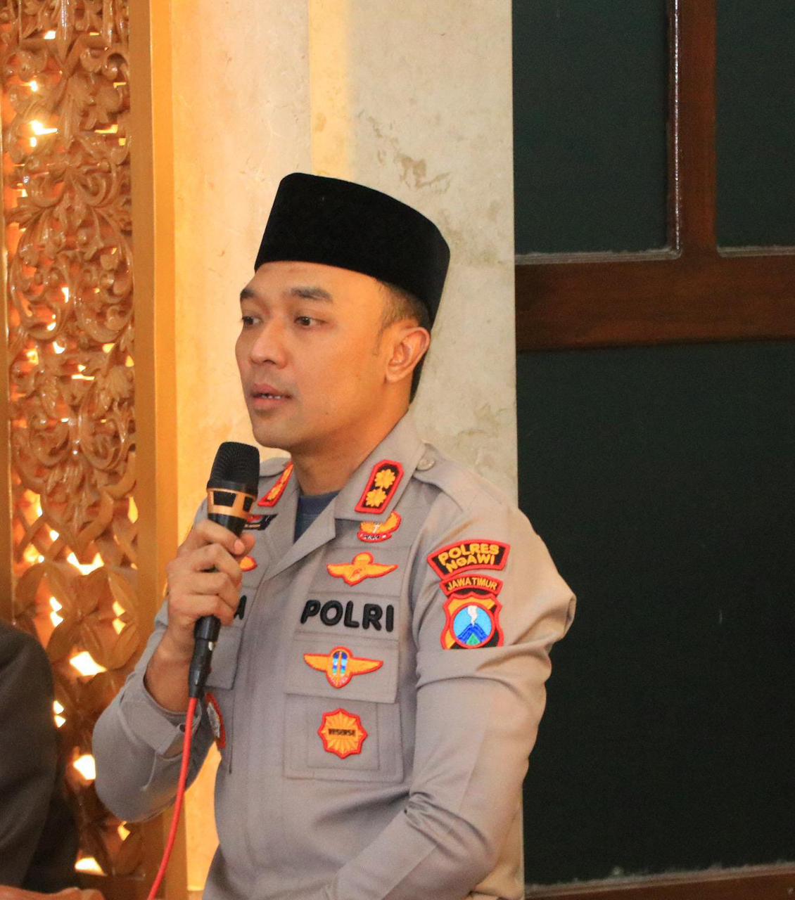 Kapolres Ngawi Imbau Warga Waspada Cuaca Ekstrem, Utamakan Keselamatan saat Beraktivitas 