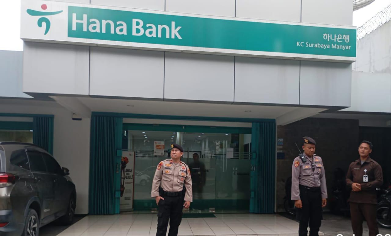 Polsek Mulyorejo Intensifkan Patroli Perbankan, Pastikan Keamanan di Hari Kerja