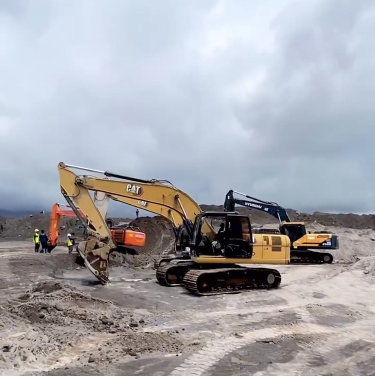 Penanganan Erupsi Semeru, PUSDA Jatim Percepat Perbaikan Tanggul dan Sudetan Sungai
