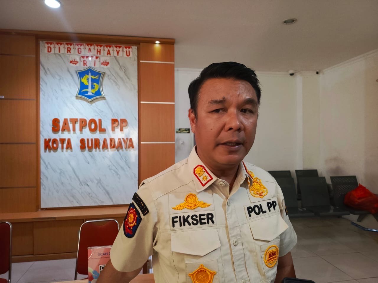 43 Pelanggar Perda di Surabaya Ditipiring, Didominasi PKL Jualan di Bahu Jalan dan Trotoar