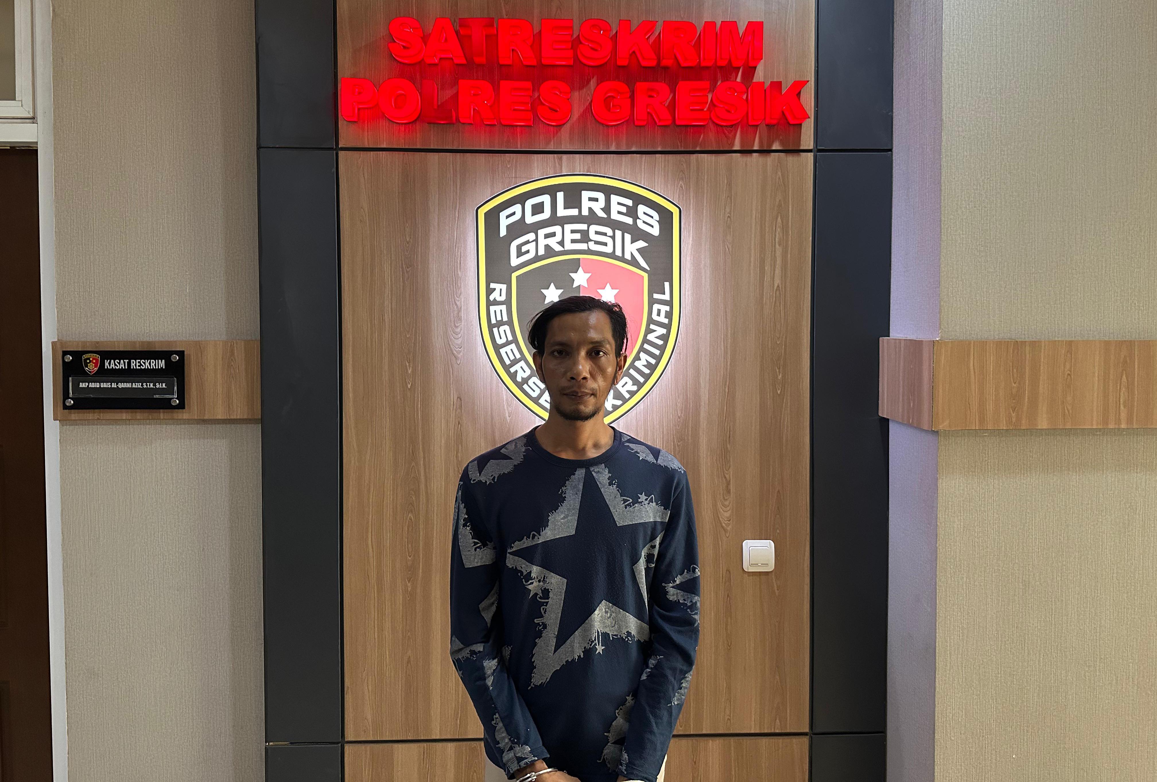 Kecanduan Judol, Pria Sidoarjo Nekat Curi Uang Rp10 Juta di Driyorejo Gresik