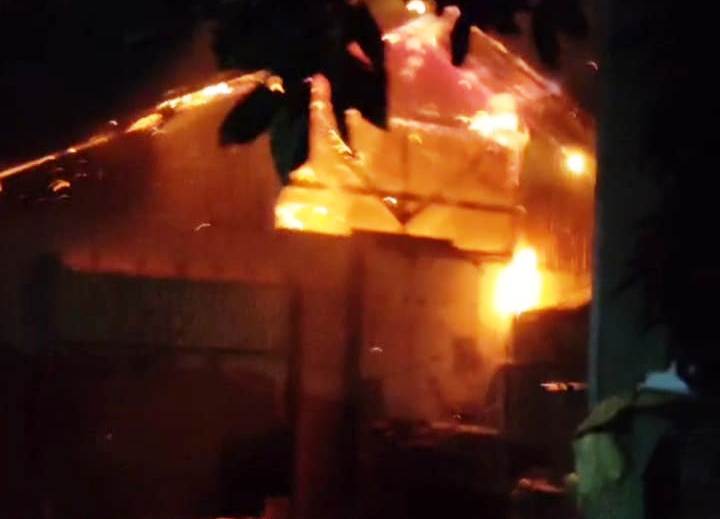 Pabrik Tahu di Situbondo Hangus Terbakar 