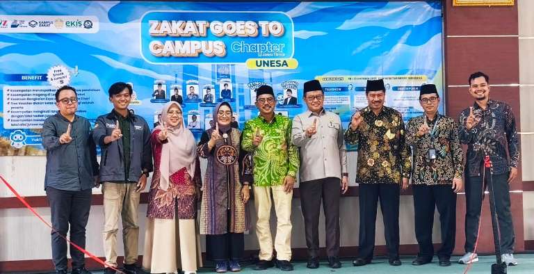 Zakat Goes to Campus Unesa Sukses Digelar, Tingkatkan Literasi Zakat dan Perkuat Kolaborasi Antar-Lembaga