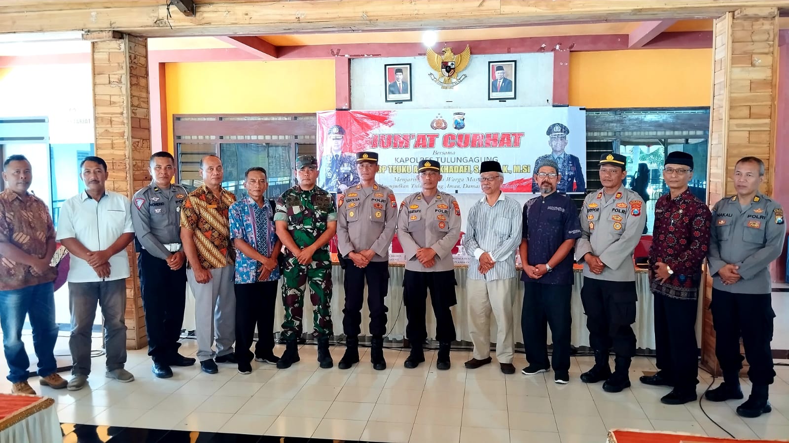 Program Jumat Curhat, Polres Tulungagung Jaring Aspirasi Masyarakat Desa Plandaan