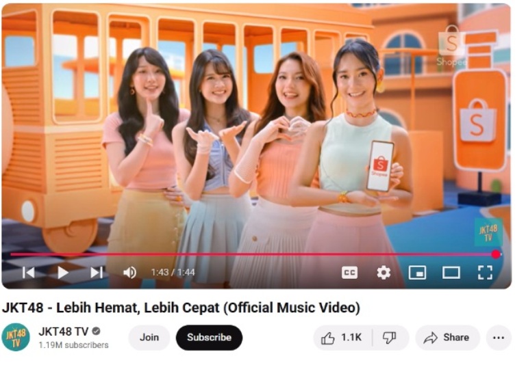 Auto Joget! Video Musik Shopee x JKT48 “Lebih Hemat, Lebih Cepat” Jadi Tren Baru