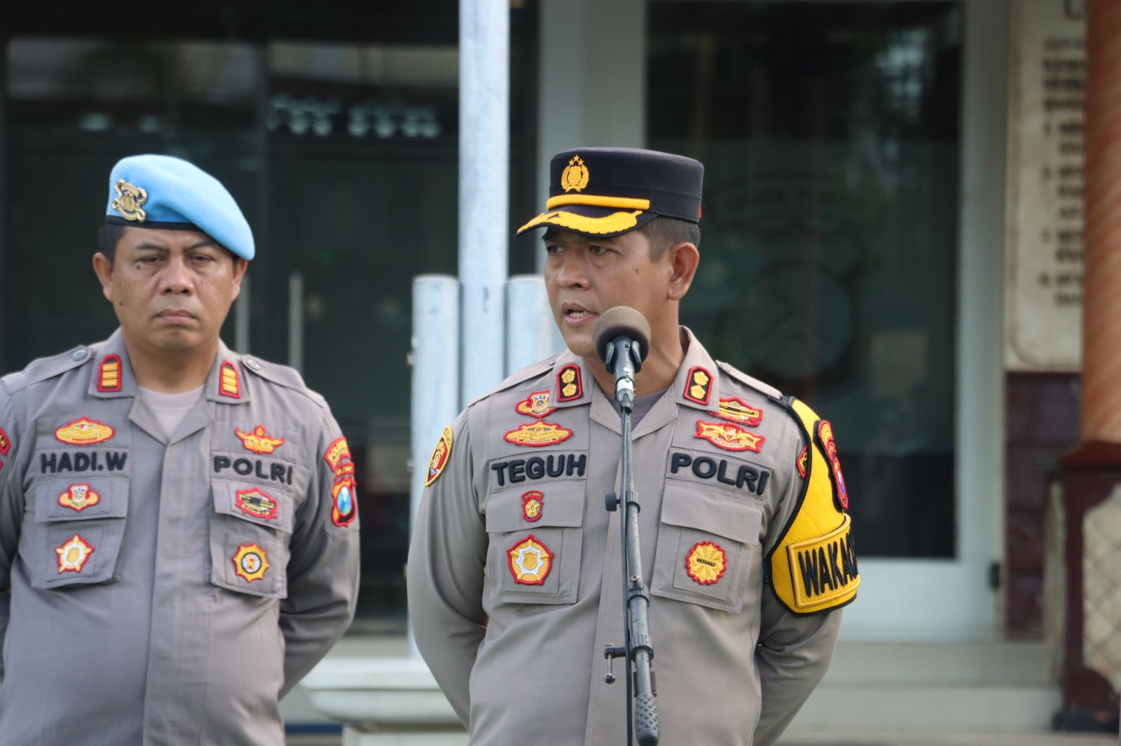 Wakapolresta Banyuwangi Tekankan Disiplin dan Integritas di Apel Pagi