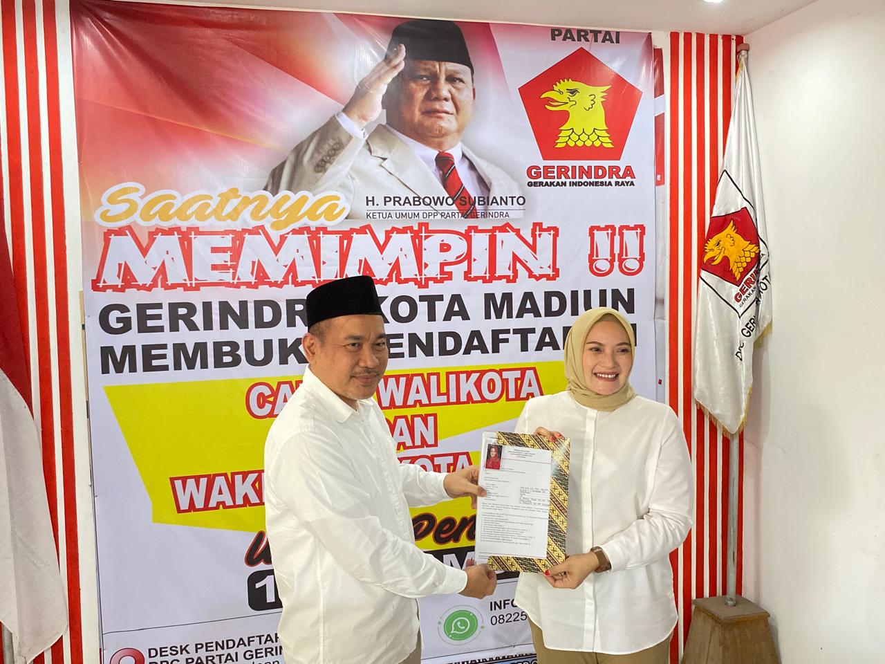 Mantan Wakil Wali Kota Madiun Berburu Rekom Gerindra