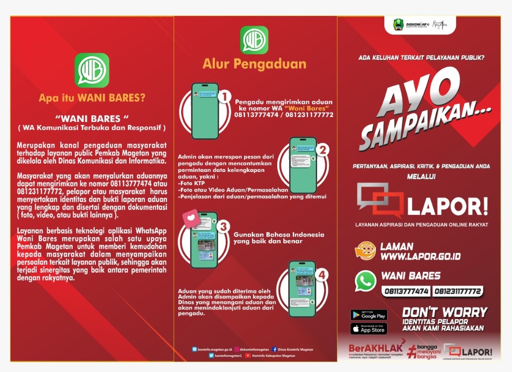 Tampung Aduan Publik, Pemkab Magetan Siapkan Kanal Wani Bares 