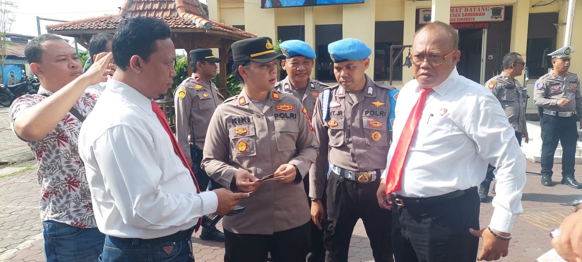 Pimpin Apel, Kapolsek Sawahan Tekankan Pentingnya Patroli 