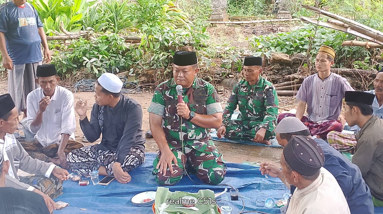 Dandim Sumenep Pimpin Doa Bersama Awali Pembangunan Jembatan Garuda di Ambunten