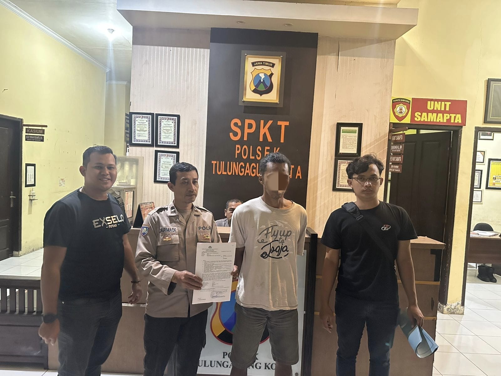 Polres Tulungagung Ringkus Residvis, Ngaku Intelijen saat Beraksi