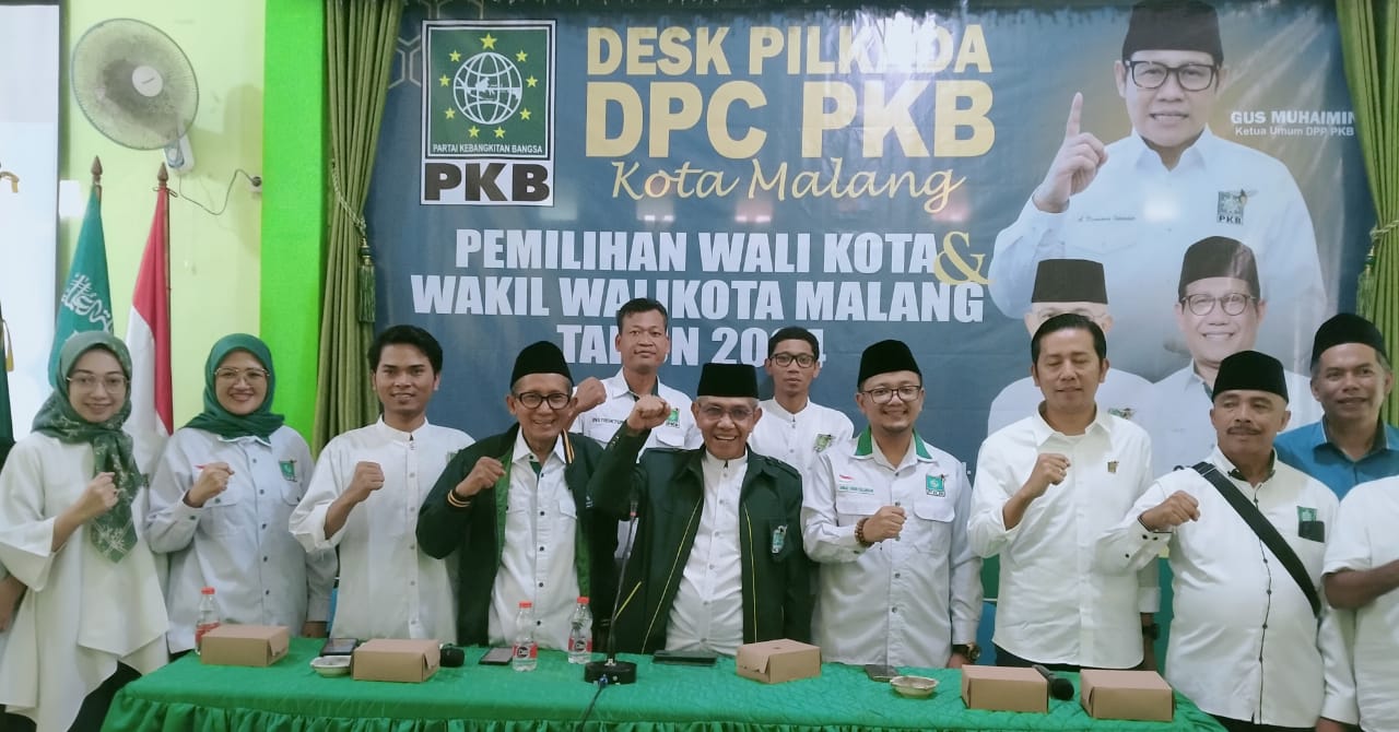 Buka Pendaftaran Cakada, PKB Kota Malang Tekankan Moral Politik 