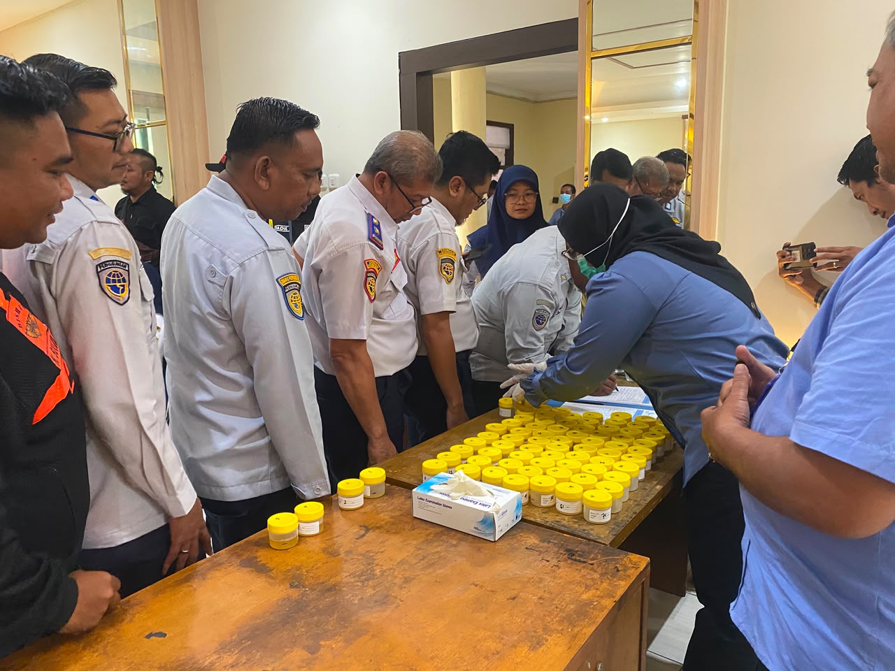 Buntut Anggota Edarkan Sabu, Dishub Gresik Tes Urine Pegawai