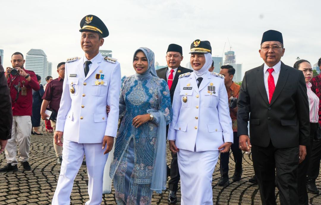 Presiden Prabowo Resmi Melantik Setyo Wahono dan Nurul Azizah Sebagai Bupati-Wakil Bupati Bojonegoro