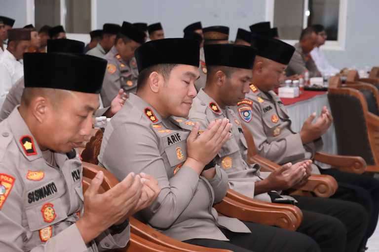 Hari Bhayangkara ke-79: Polres Blitar Gelar Doa Lintas Agama, Perkuat Kerukunan dan Sinergi Kamtibmas