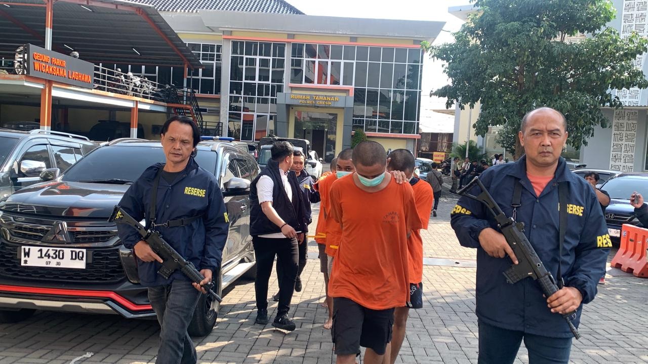 Keroyok Pemuda di Kebomas Gresik, 8 Oknum Suporter Bola Ditangkap Polisi