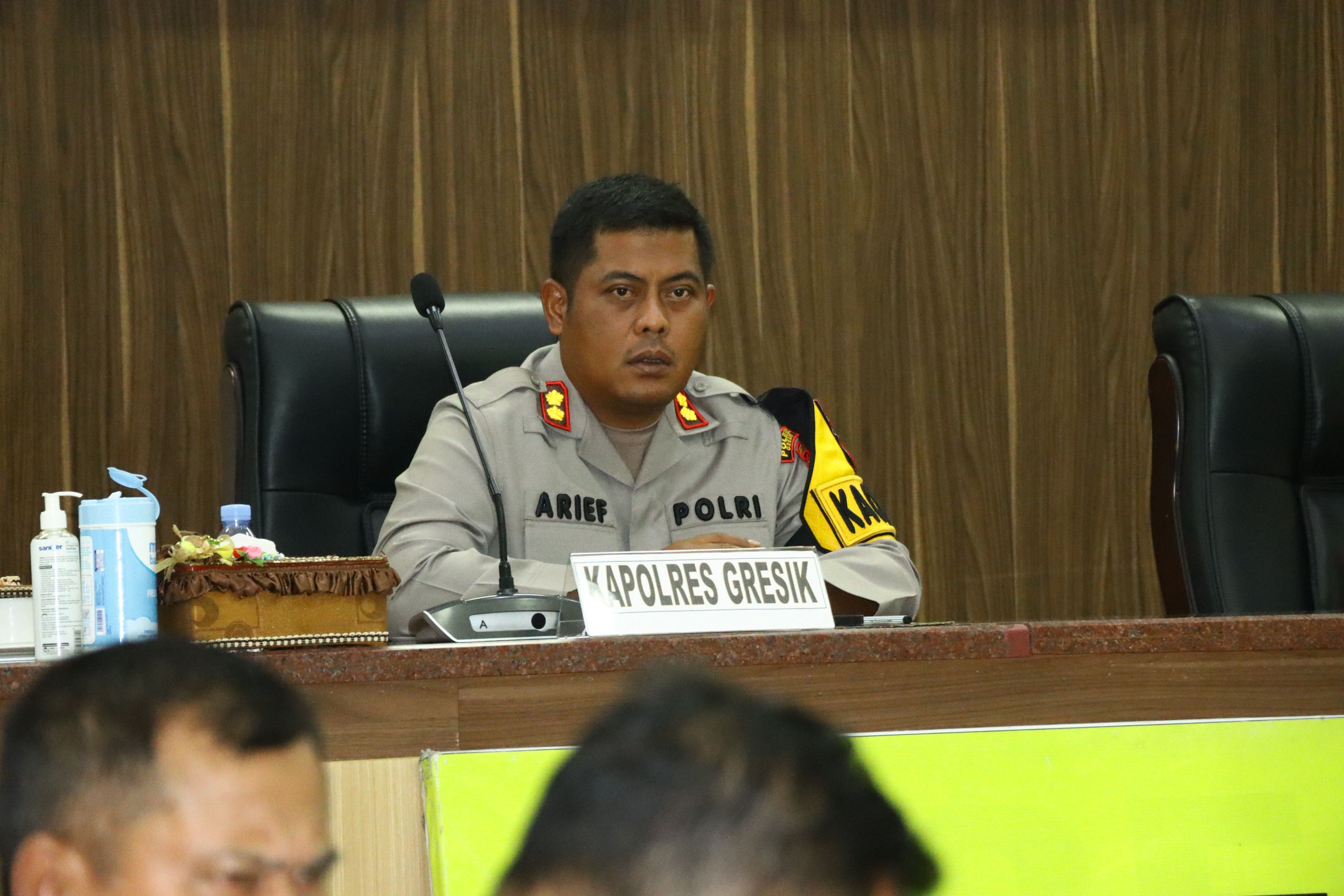 Kapolres Gresik Imbau Waspada dan Siaga Hadapi Musim Hujan