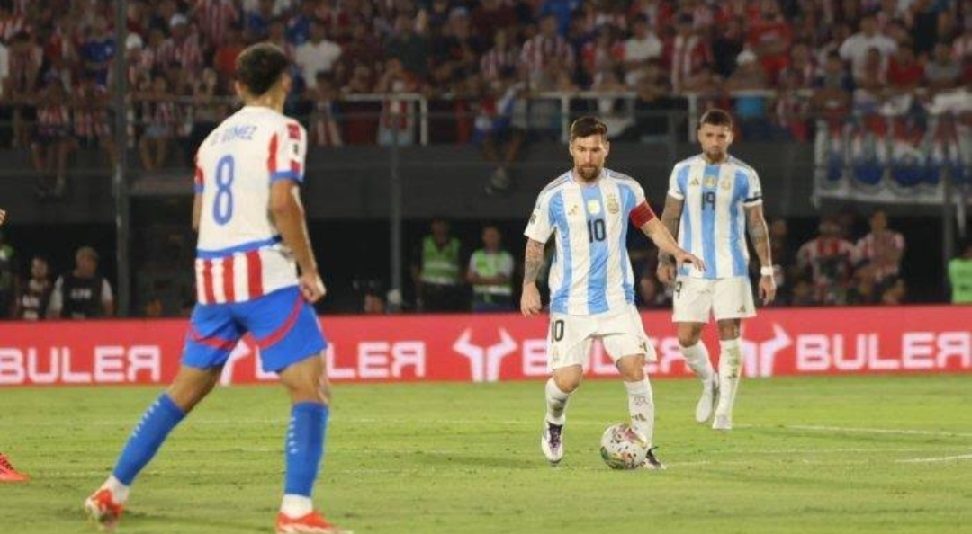 Hasil Paraguay vs Argentina 2-1, Messi Gagal Bawa Kemenangan Tim Tango 