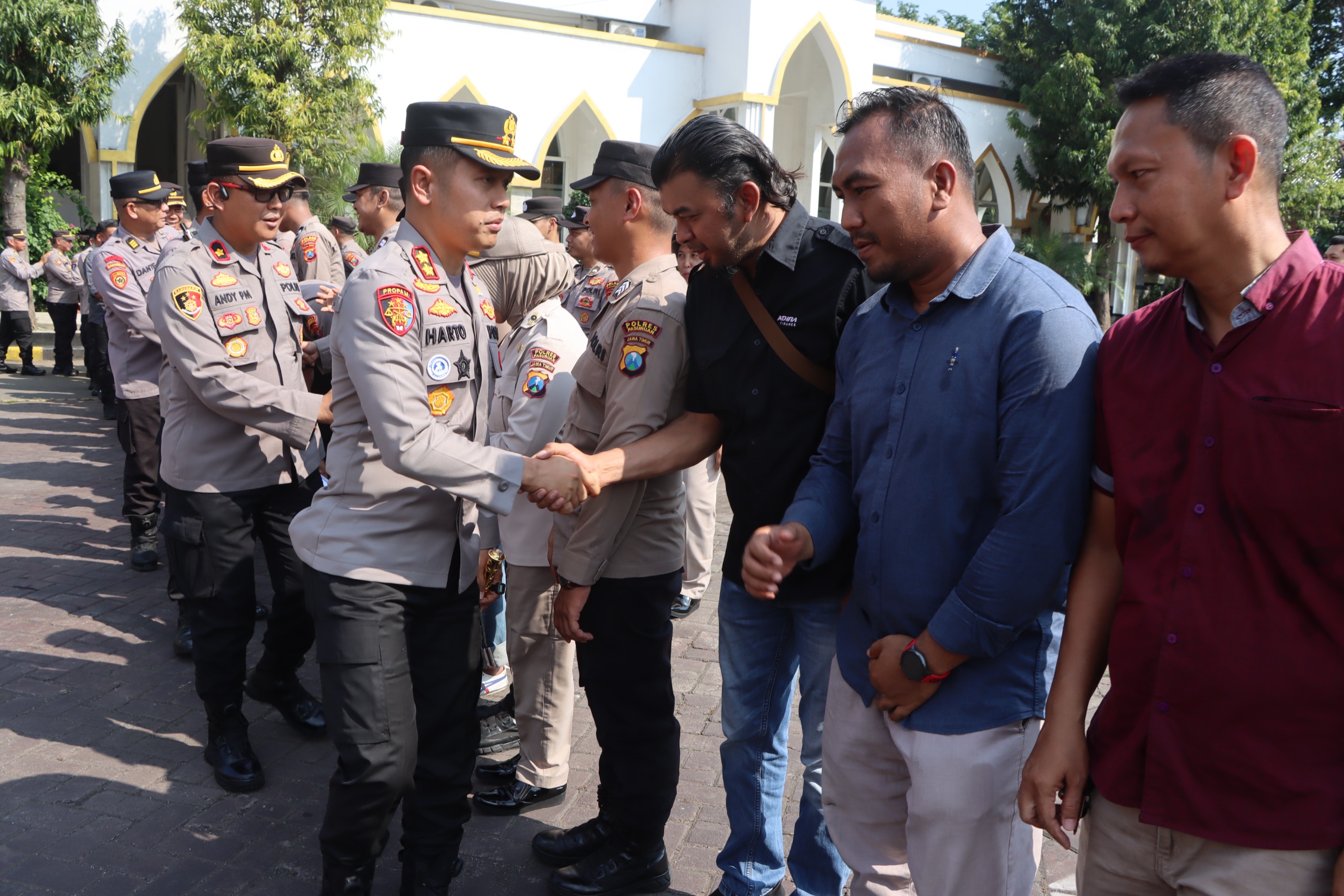 Cek Kehadiran Anggota Pasca Lebaran, Kapolres Pasuruan Temukan Data Begini!