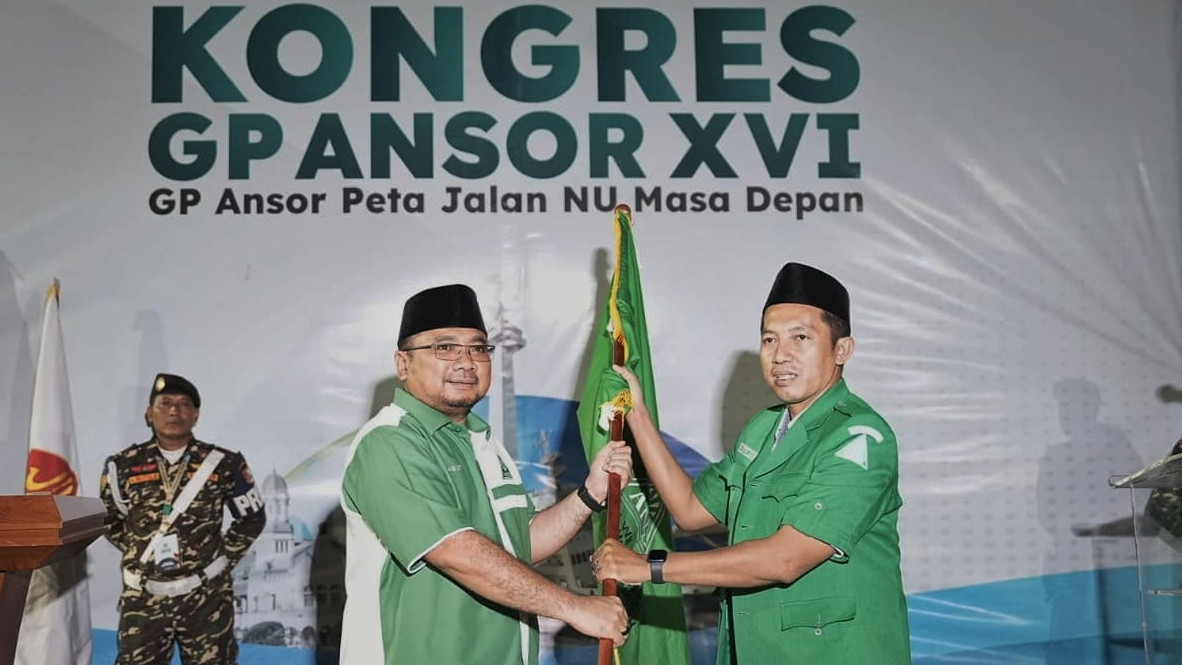 Addin Jauharuddin Jadi Ketua Umum Pimpinan Pusat GP Ansor periode 2024 - 2029