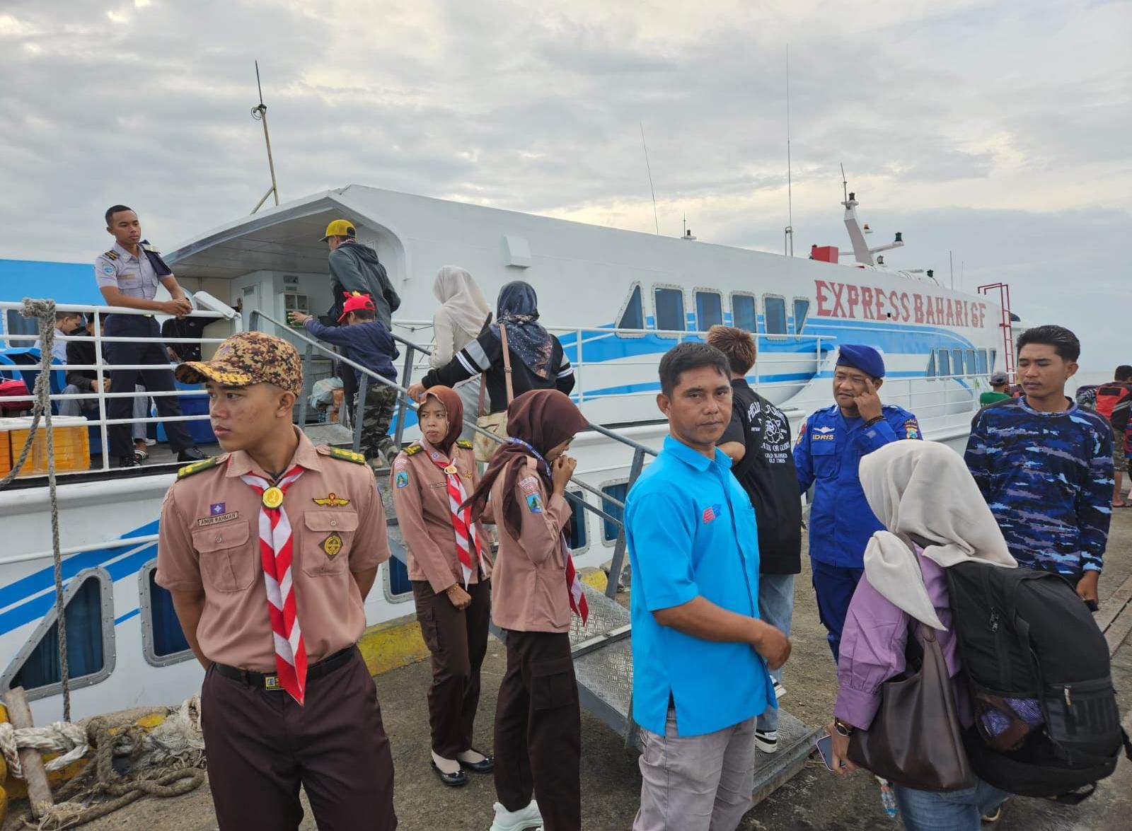 Arus Balik, 1.628 Warga Bawean Mulai Menyeberang ke Gresik