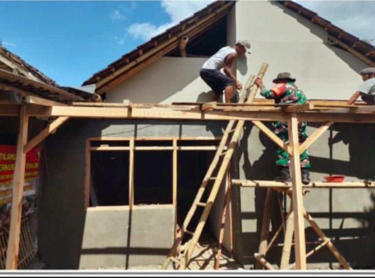 Renovasi 117 Rumah Tidak Layak Huni Dipercepat Kodim 0824/Jember