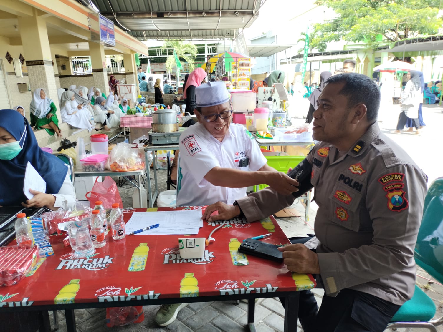 Polres Pasuruan Gelar Donor Darah, Wujud Sinergi Humanis di Hari Jadi Ke-74 Humas Polri