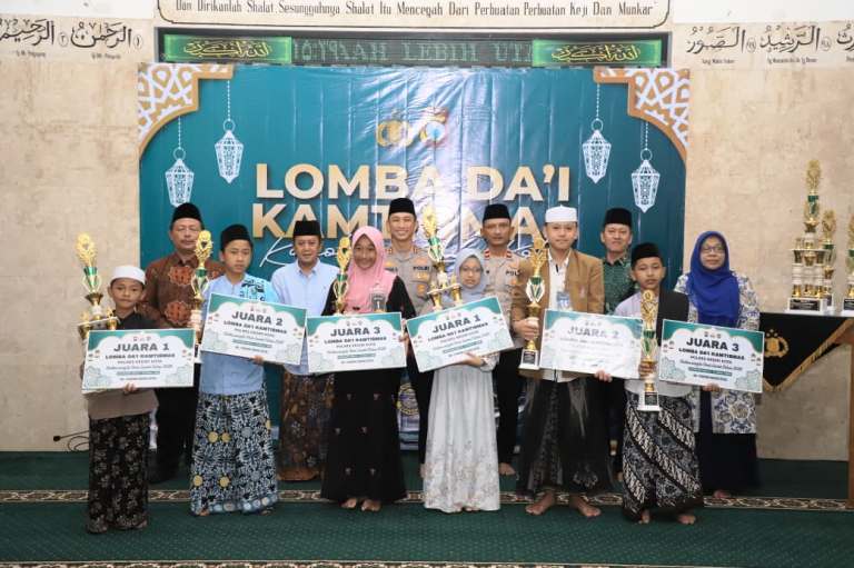 Polres Kediri Kota Gelar Lomba Dai Kamtibmas Antar Pondok Pesantren
