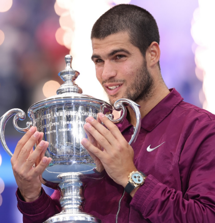 Carlos Alcaraz Kalahkan Jannik Sinner di Final AS Terbuka 2025, Rebut Kembali Peringkat 1 Dunia