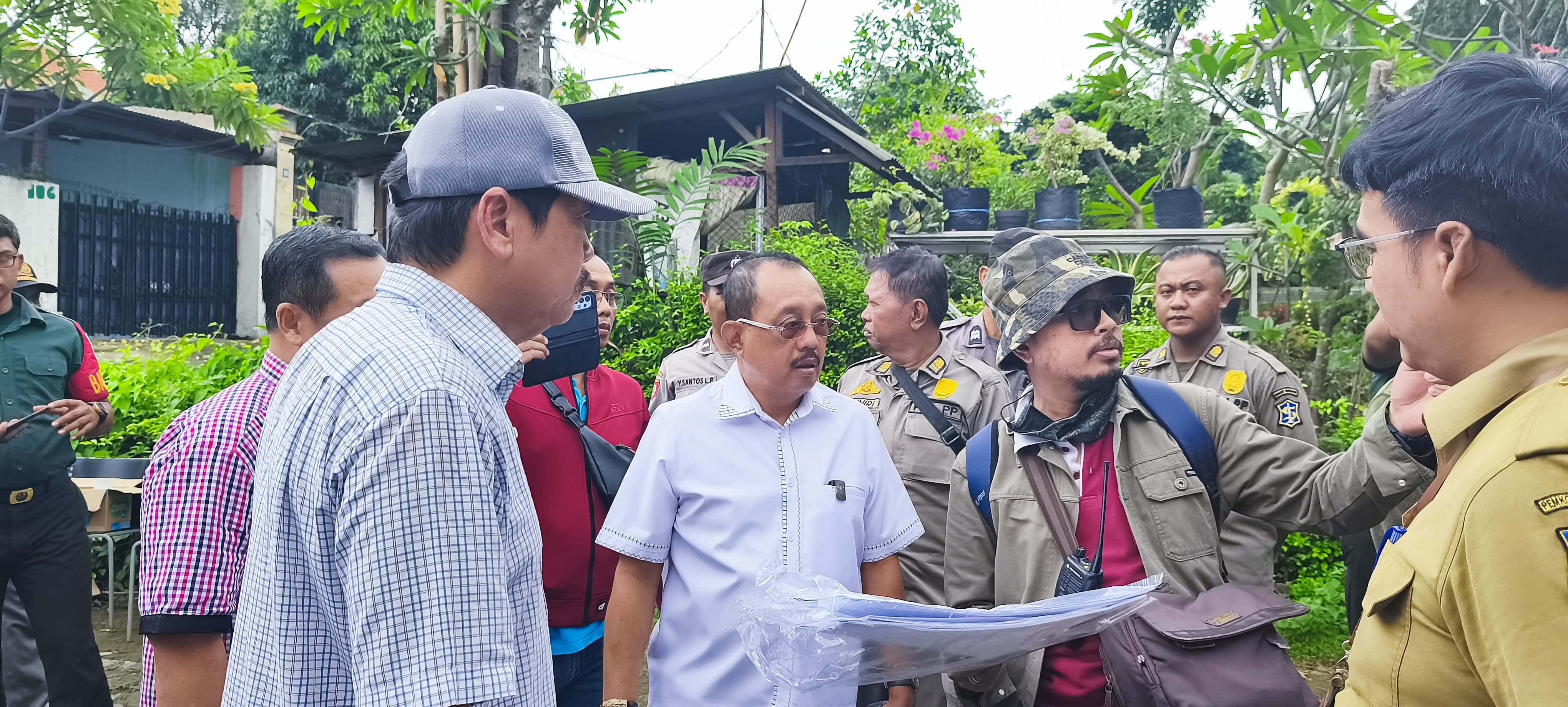 Wawali Surabaya Sidak Batas Persil Gereja Bethel Indonesia