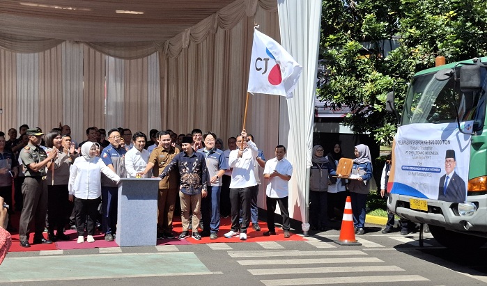 Menteri Perdagangan Lepas Ekspor 350 Ribu Ton L-Tryptophan PT Cheil Jedang Indonesia ke Tiongkok