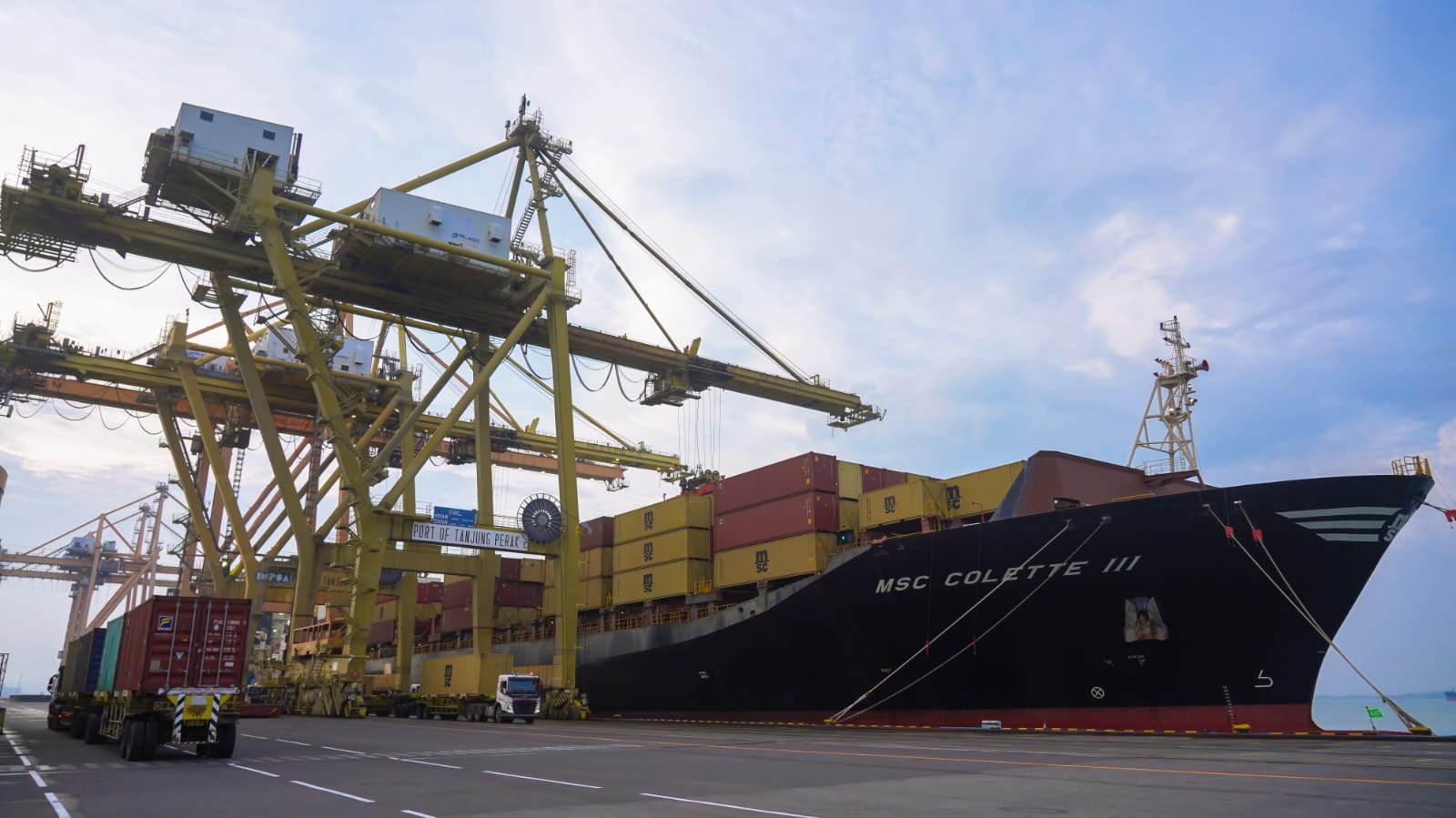 Februari 2025, Arus Peti Kemas TPS Meningkat