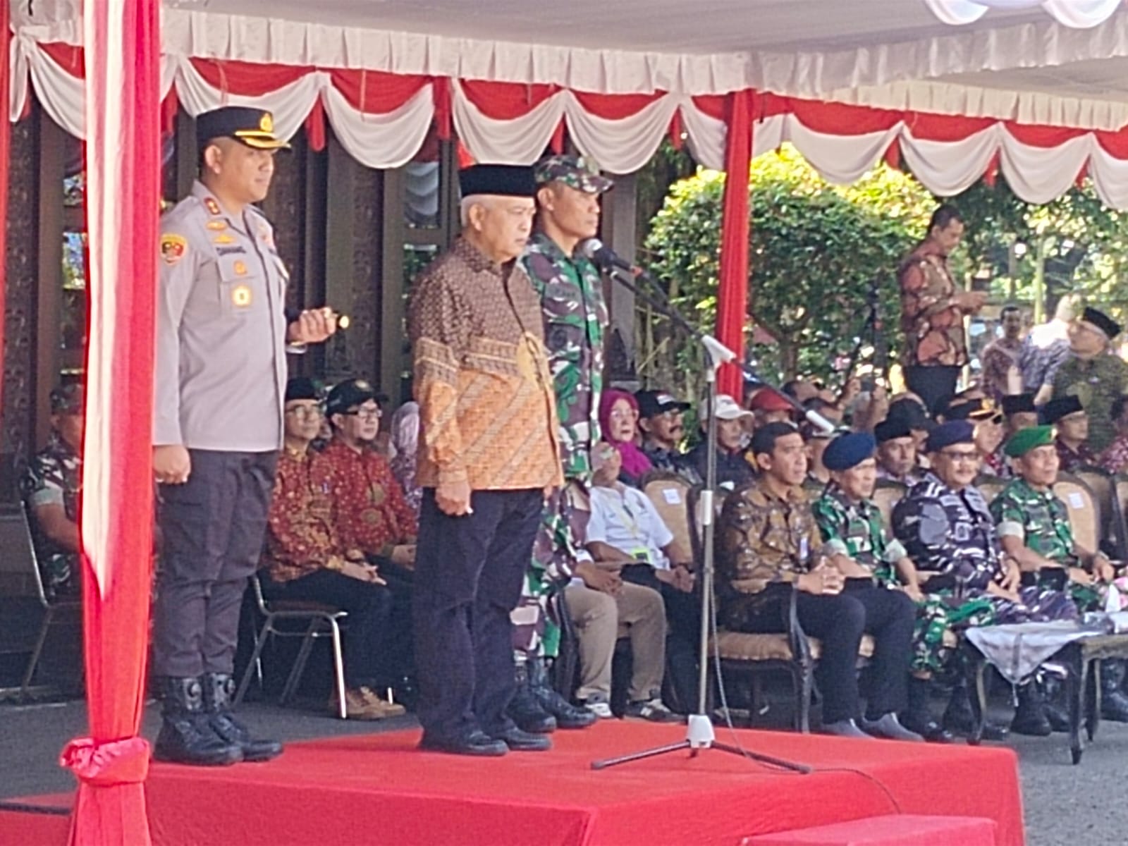 Bupati Malang Pimpin Apel Jogo Kabupaten Malang Demi Indonesia Damai