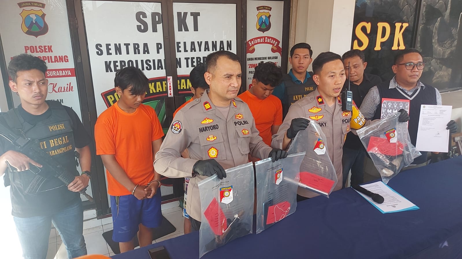 Terprovokator Kaus Bertuliskan Remaja Ganas, 6 Pesilat Rampas Motor dan HP 