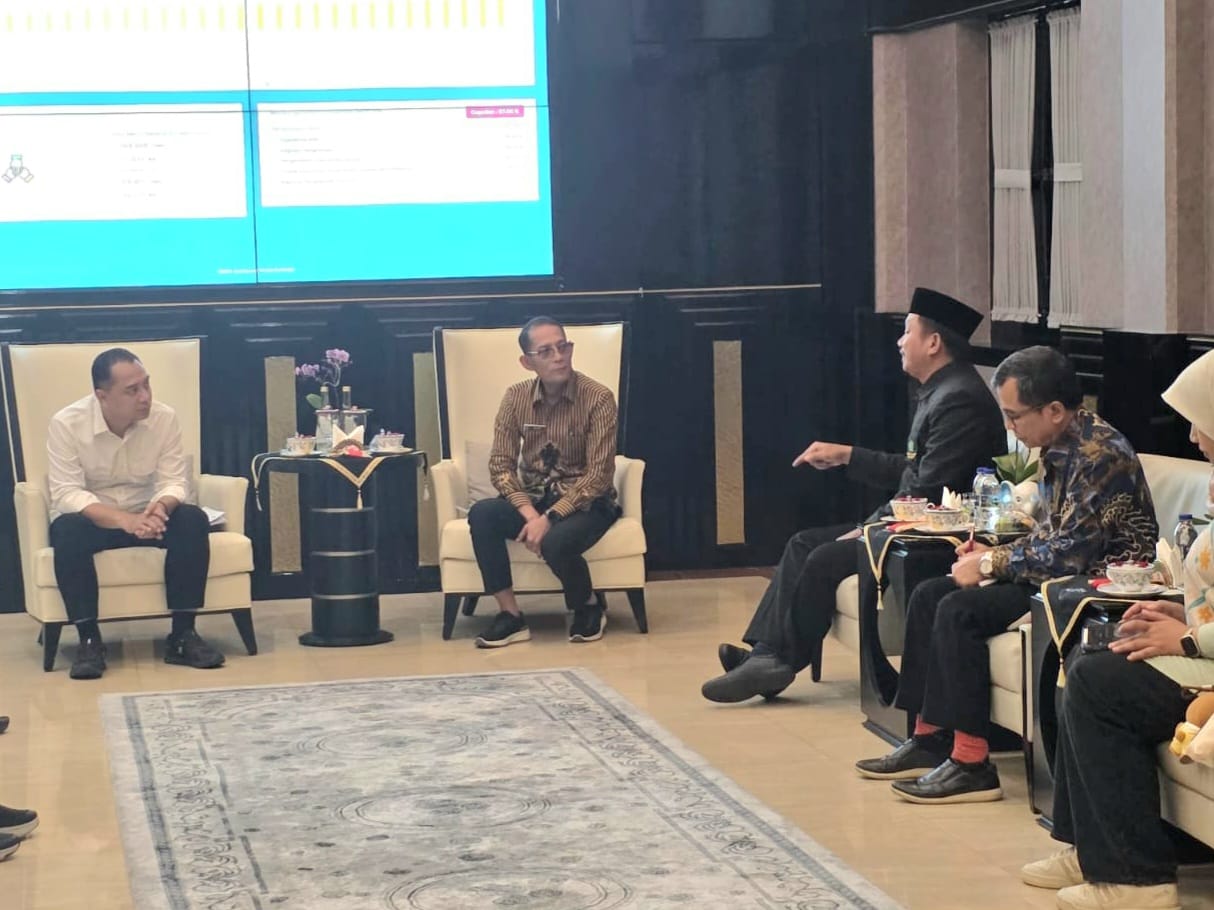 Kantor Pertanahan Surabaya II Koordinasi dengan Wali Kota Terkait Percepatan Sertifikasi Wakaf