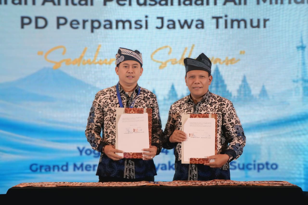 Dirut Perumda Tugu Tirta Kota Malang Resmi Pimpin PD PERPAMSI Jatim