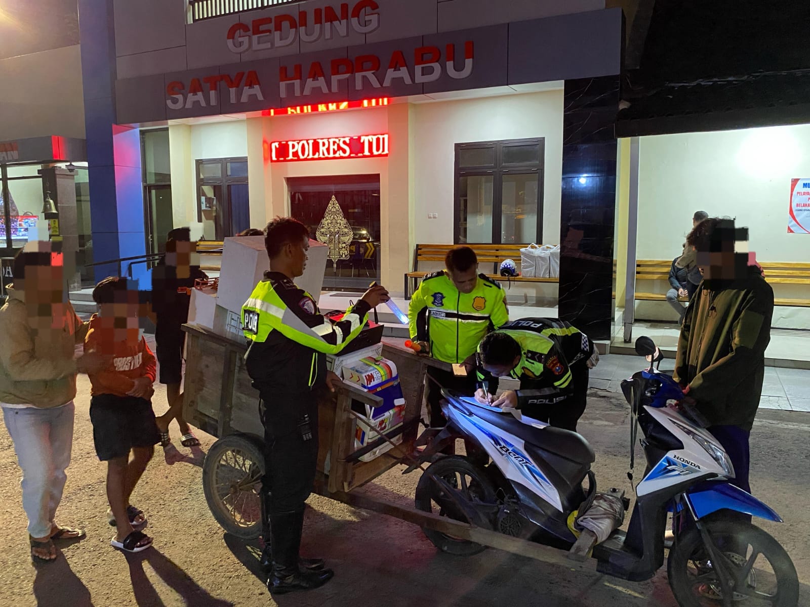 Polres Tulungagung Tindak Tegas Pelaku SOTR Pakai Sound Sistem Bersuara Keras 