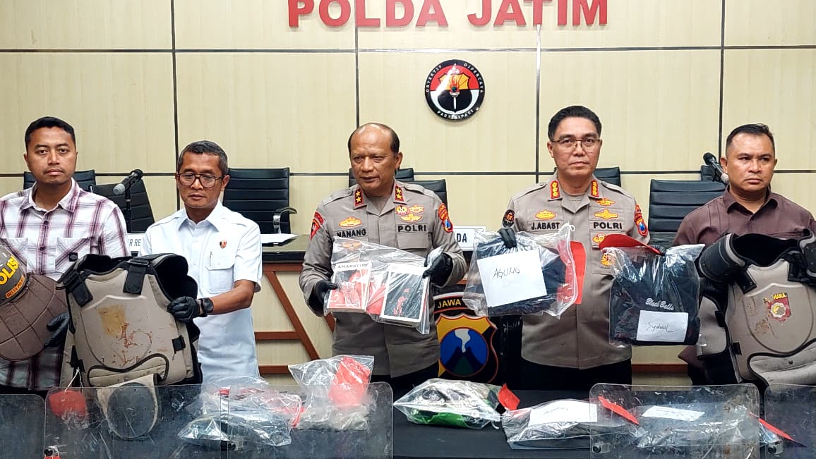 Beberkan Identitas Perusuh Demonstrasi, Kapolda Jatim: Anarko Jadi Biang 
