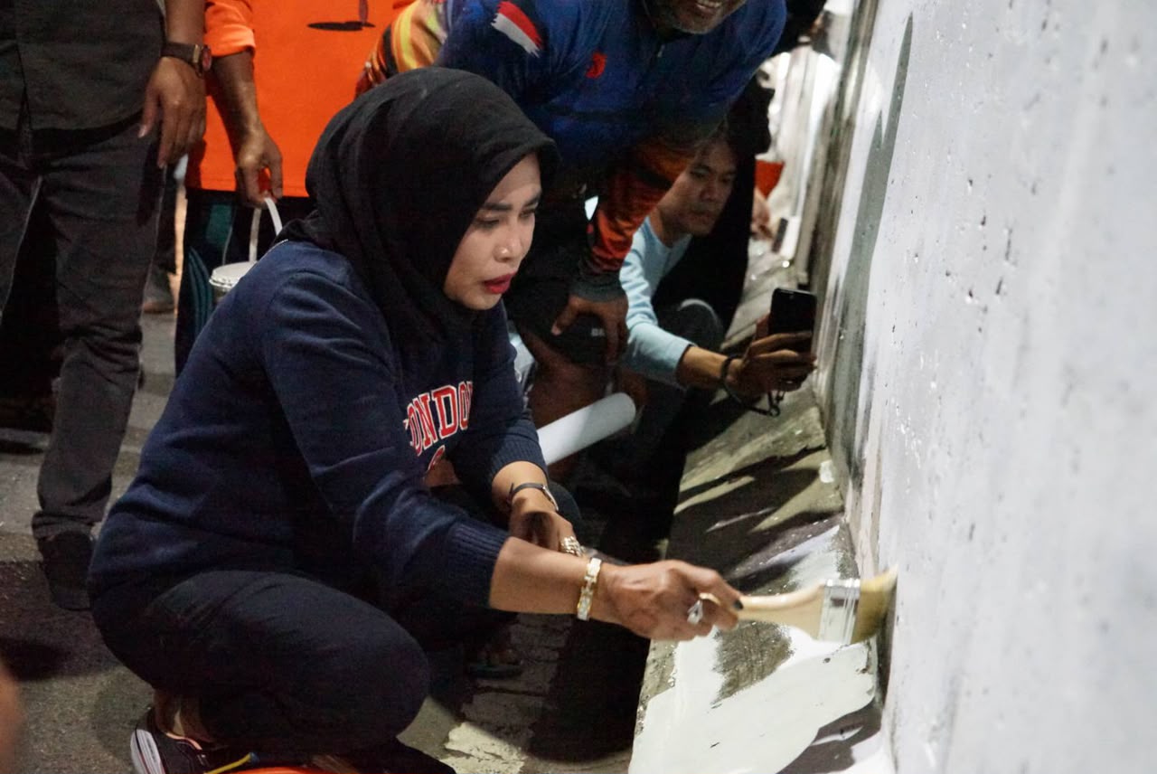 Wabup Sidoarjo Apresiasi Swadaya Warga di Flyover Candi