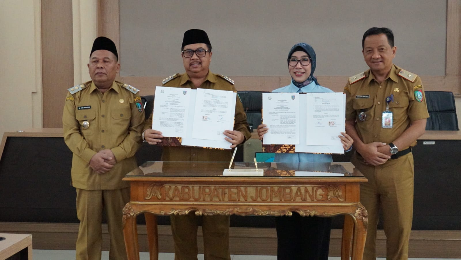 Pemkab Jombang dan Kejari Teken MoU, Perkuat Tata Kelola Pemerintahan Bidang Datun
