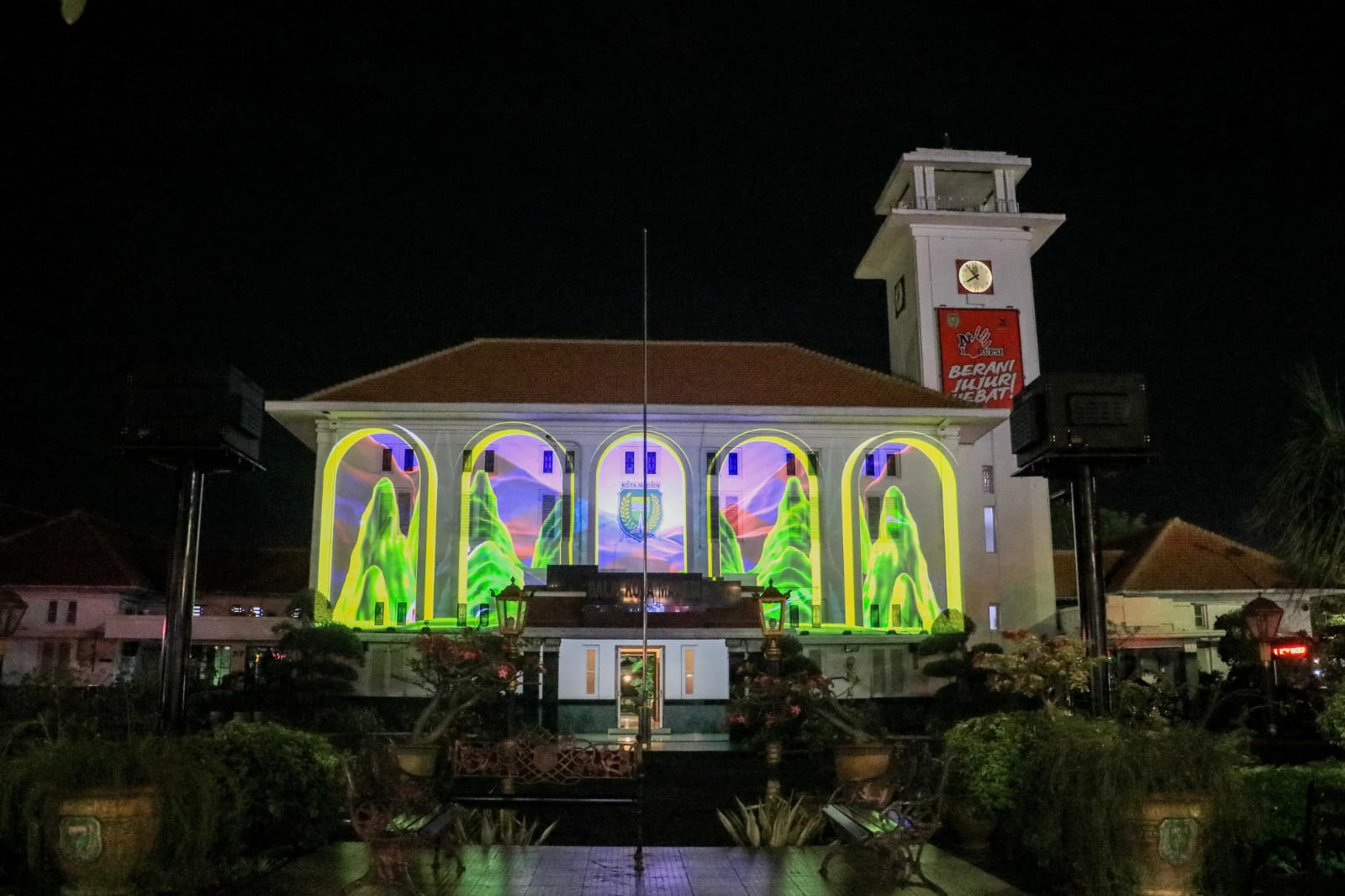 HJM ke-108, Pemkot Madiun Siapkan Kompetisi Video Mapping dan Angkat Talenta Lokal