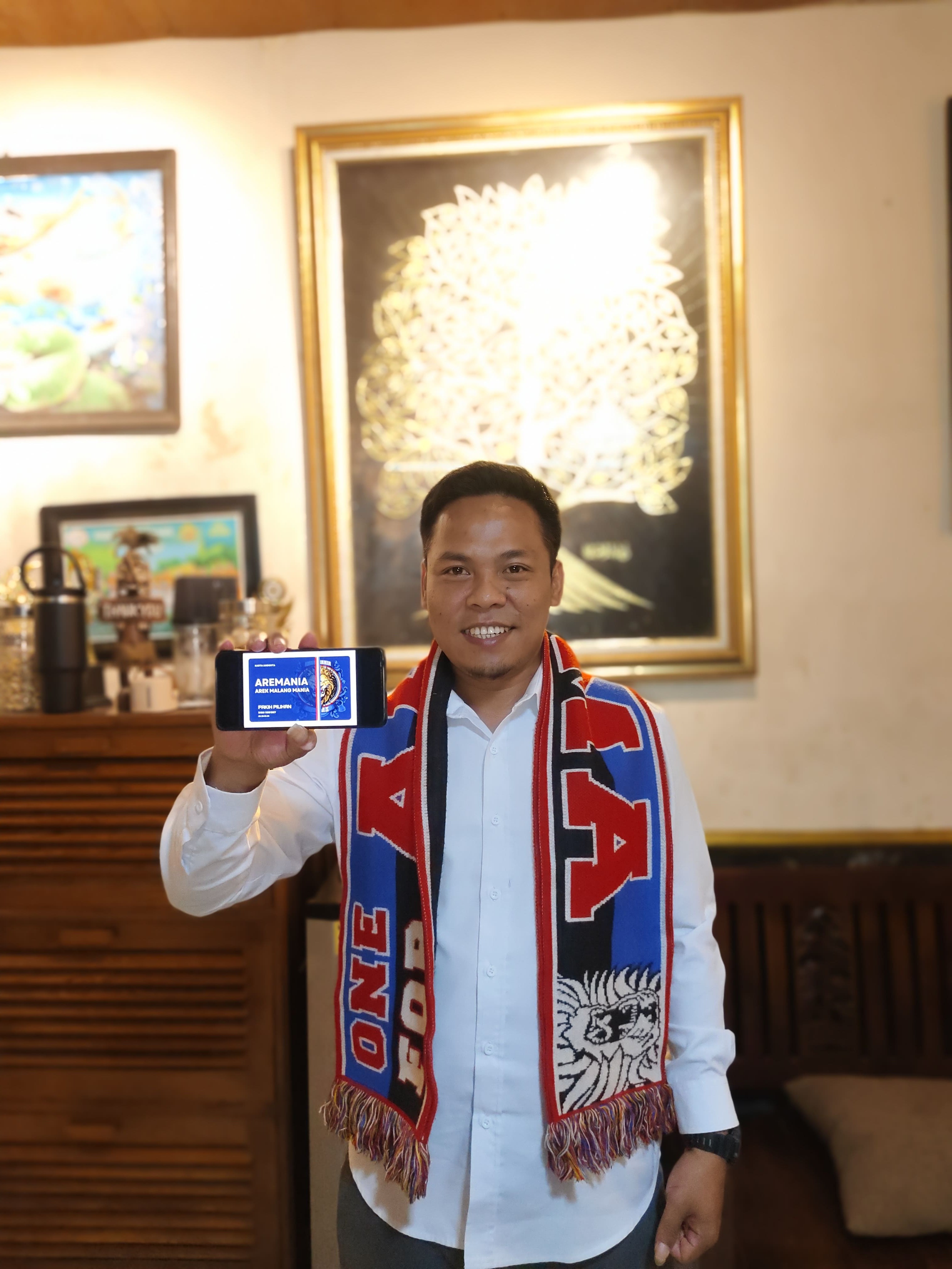 Arema Utas Luncurkan Aplikasi Serta KTA Berbasis Online